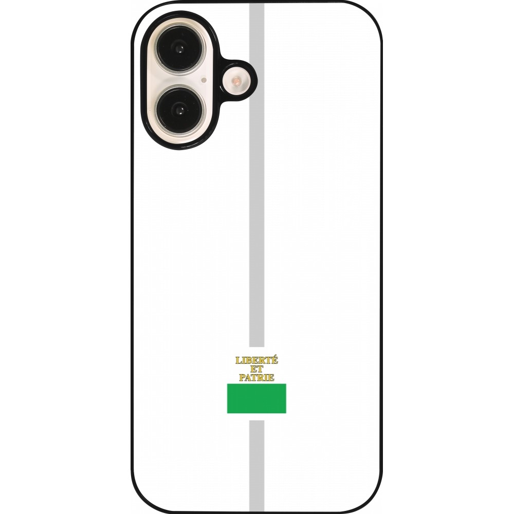 iPhone 16 Case Hülle - Kanton VD weiss