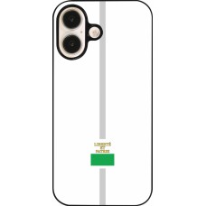 iPhone 16 Case Hülle - Kanton VD weiss