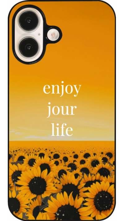 iPhone 16 Case Hülle - Summer 2025 Enjoy your life