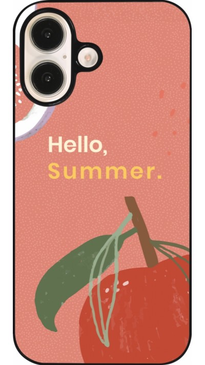 iPhone 16 Case Hülle - Summer 2025 Hello summer