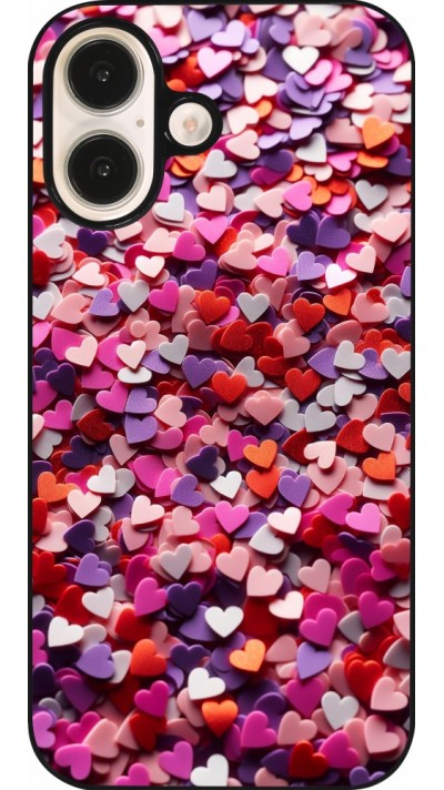 iPhone 16 Case Hülle - Valentin 2025 Konfetti