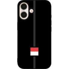 iPhone 16 Case Hülle - Silikon schwarz Kanton SO schwarz