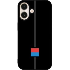 iPhone 16 Case Hülle - Silikon schwarz Kanton TI schwarz