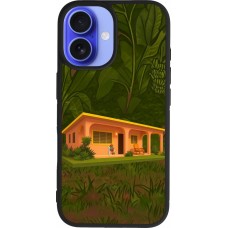 iPhone 16 Case Hülle - Silikon schwarz Benitos house DTMF