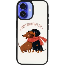 iPhone 16 Case Hülle - Silikon schwarz Saint Valentines Day 26 Happy Valentine