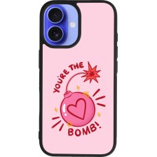 iPhone 16 Case Hülle - Silikon schwarz Saint Valentines Day 26 You are the bomb