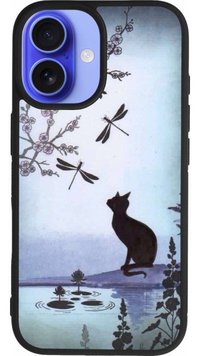 iPhone 16 Case Hülle - Silikon schwarz Spring 19 12