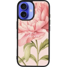 iPhone 16 Case Hülle - Silikon schwarz Just Bloom Spring 2026