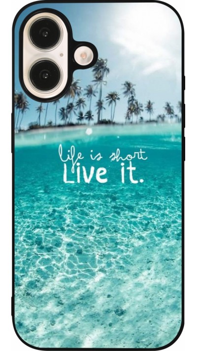 iPhone 16 Case Hülle - Silikon schwarz Summer 18 24 iPhone 16 Case Hülle - Silikon schwarz Summer 18 24