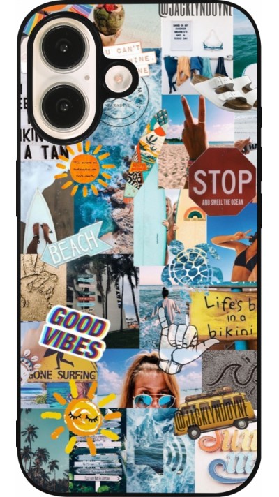 iPhone 16 Case Hülle - Silikon schwarz Summer 2021 15