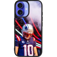 iPhone 16 Case Hülle - Silikon schwarz Super Bowl 26 Patriots 3