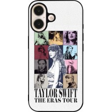 iPhone 16 Case Hülle - Silikon schwarz Taylor Swift The Eras Tour