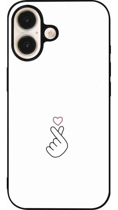iPhone 16 Case Hülle - Silikon schwarz Valentine 2024 heat by Millennials iPhone 16 Case Hülle - Silikon schwarz Valentine 2024 heat by Millennials