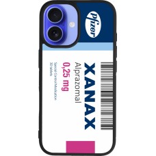 iPhone 16 Case Hülle - Silikon schwarz Xanax Alprazolam 2025