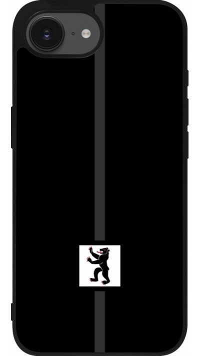 iPhone 16e Case Hülle - Silikon schwarz Kanton AI schwarz