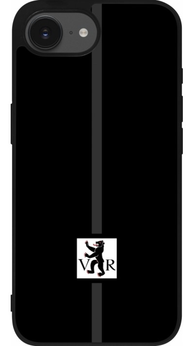 iPhone 16e Case Hülle - Silikon schwarz Kanton AR schwarz