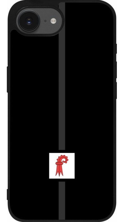 iPhone 16e Case Hülle - Silikon schwarz Kanton BL schwarz