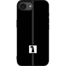 iPhone 16e Case Hülle - Silikon schwarz Kanton BS schwarz
