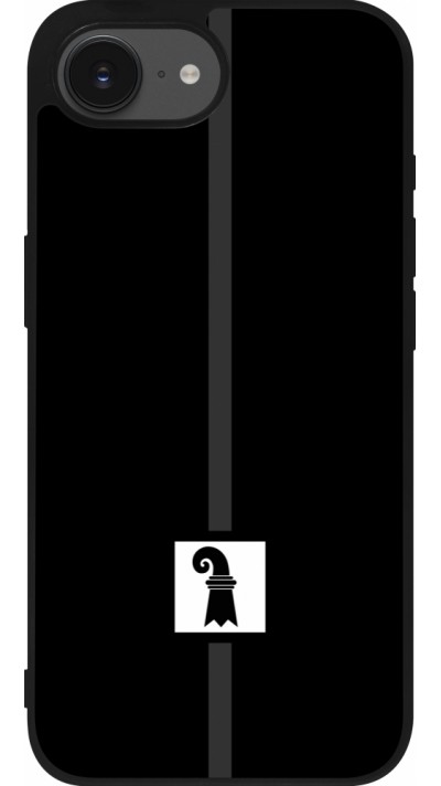 iPhone 16e Case Hülle - Silikon schwarz Kanton BS schwarz