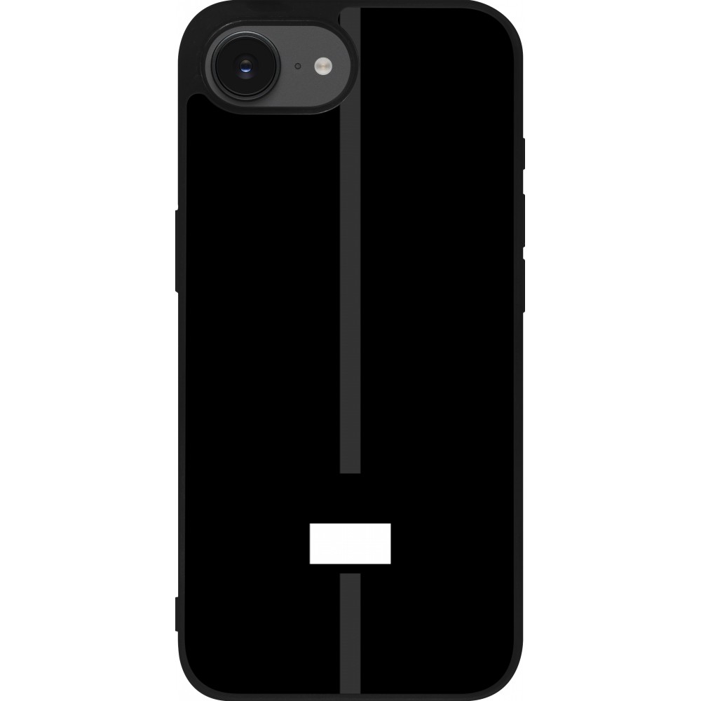 iPhone 16e Case Hülle - Silikon schwarz Kanton FR schwarz