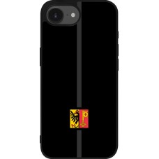 iPhone 16e Case Hülle - Silikon schwarz Kanton GE schwarz