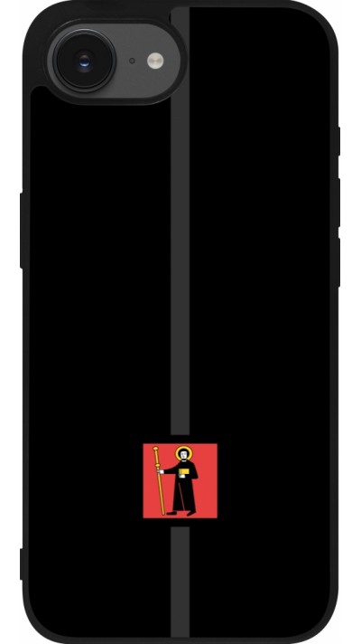 iPhone 16e Case Hülle - Silikon schwarz Kanton GL schwarz
