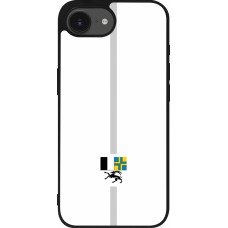 iPhone 16e Case Hülle - Silikon schwarz Kanton GR weiss