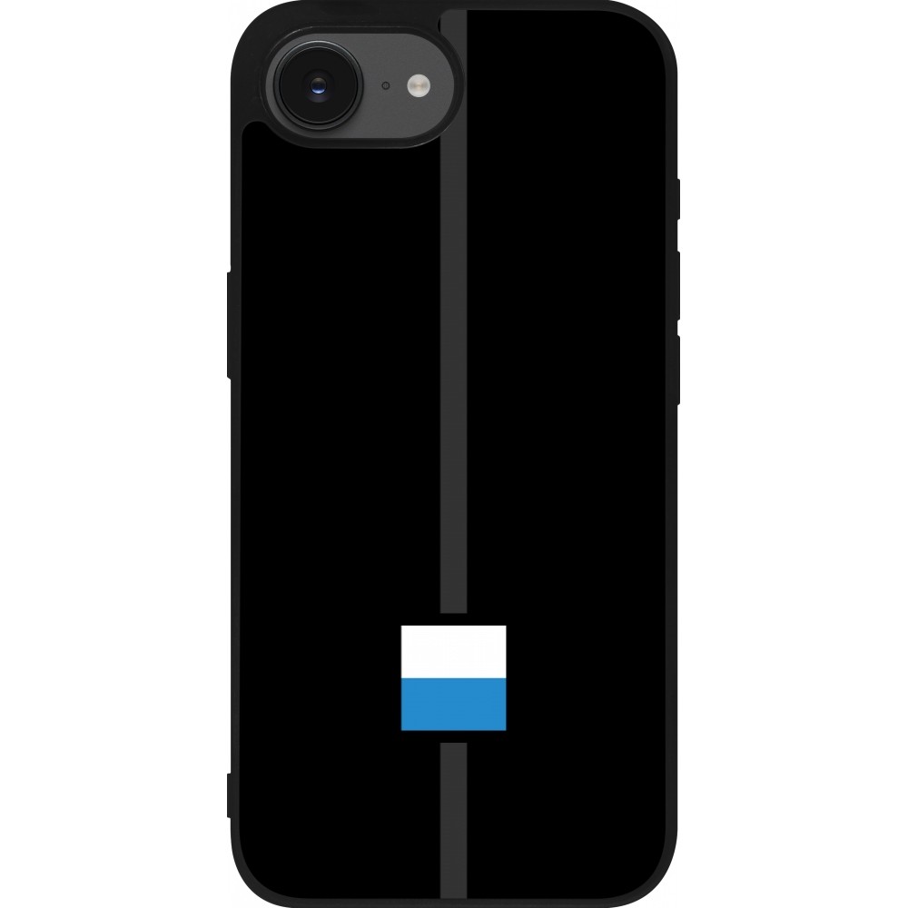 iPhone 16e Case Hülle - Silikon schwarz Kanton LU schwarz