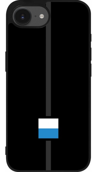 iPhone 16e Case Hülle - Silikon schwarz Kanton LU schwarz