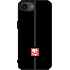 iPhone 16e Case Hülle - Silikon schwarz Kanton NW schwarz