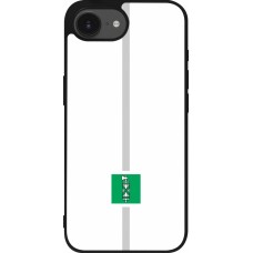 iPhone 16e Case Hülle - Silikon schwarz Kanton SG weiss