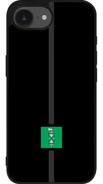 iPhone 16e Case Hülle - Silikon schwarz Kanton SG schwarz