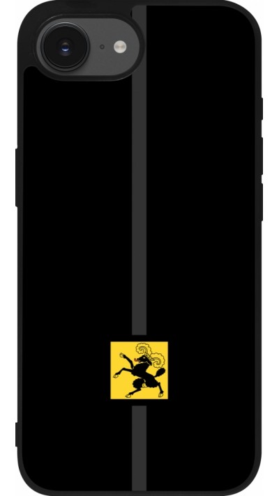 iPhone 16e Case Hülle - Silikon schwarz Kanton SH schwarz