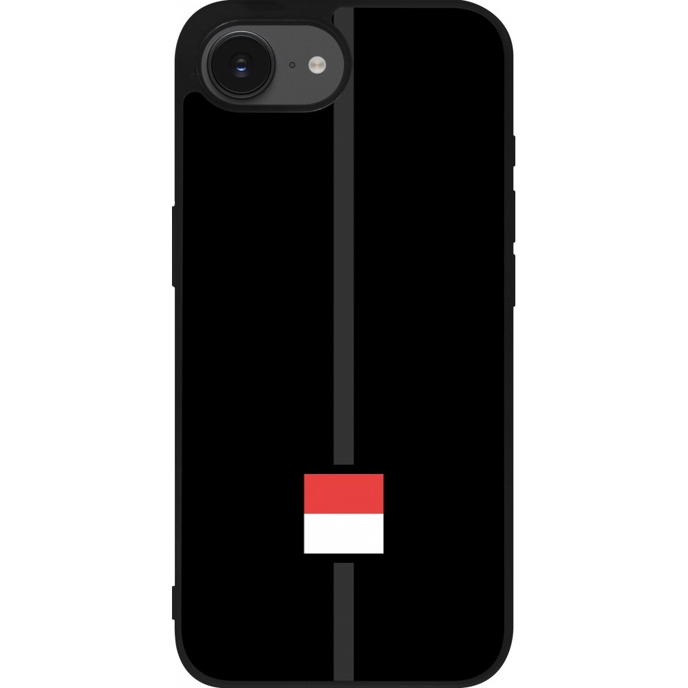 iPhone 16e Case Hülle - Silikon schwarz Kanton SO schwarz