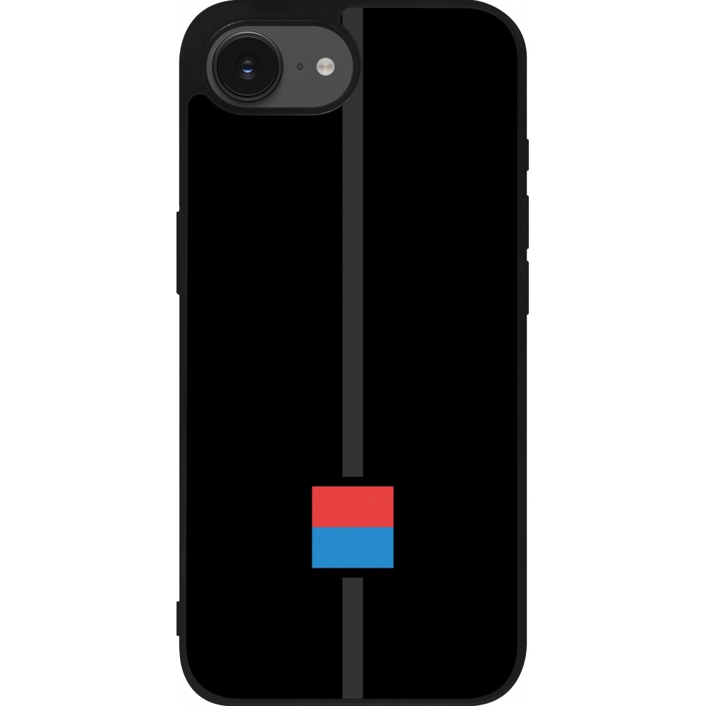 iPhone 16e Case Hülle - Silikon schwarz Kanton TI schwarz