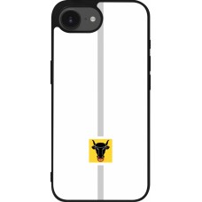 iPhone 16e Case Hülle - Silikon schwarz Kanton UR weiss