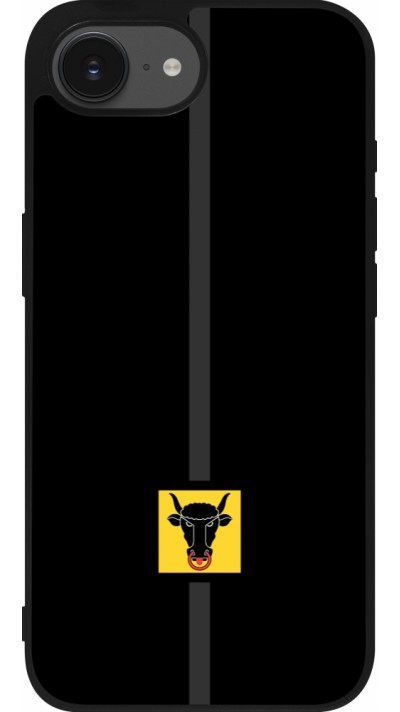 iPhone 16e Case Hülle - Silikon schwarz Kanton UR schwarz
