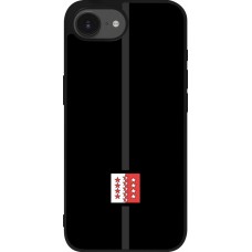 iPhone 16e Case Hülle - Silikon schwarz Kanton VS schwarz