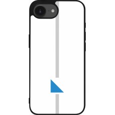iPhone 16e Case Hülle - Silikon schwarz Kanton ZH weiss