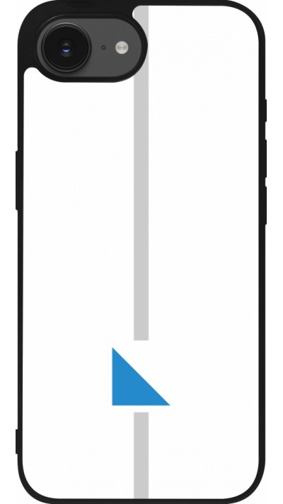 iPhone 16e Case Hülle - Silikon schwarz Kanton ZH weiss