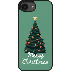 iPhone 16e Case Hülle - Silikon schwarz Christmas 25 Xmas Tree