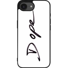 iPhone 16e Case Hülle - Silikon schwarz Dope