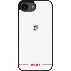 iPhone 17e / 16e Case Hülle - Silikon schwarz England 2026 personalisierbares Fussballtrikot