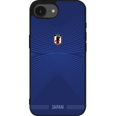iPhone 17e / 16e Case Hülle - Silikon schwarz Japan 2026 personalisierbares Fussballtrikot