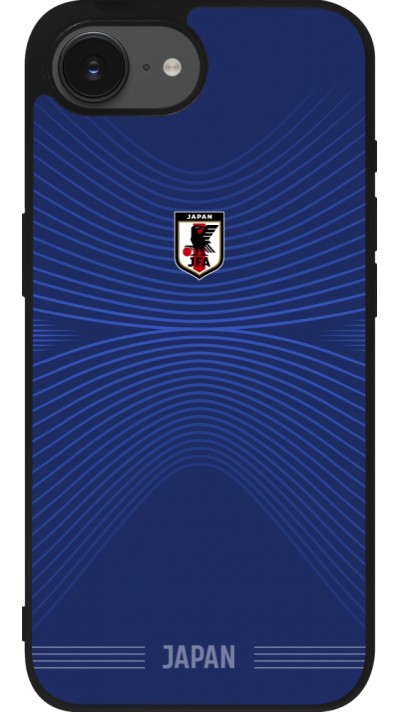 iPhone 17e / 16e Case Hülle - Silikon schwarz Japan 2022 personalisierbares Fussballtrikot