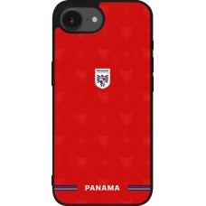 iPhone 17e / 16e Case Hülle - Silikon schwarz Panama 2026 personalisierbares Fussballtrikot
