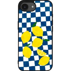 iPhone 16e Case Hülle - Silikon schwarz Illustration lemons 2026