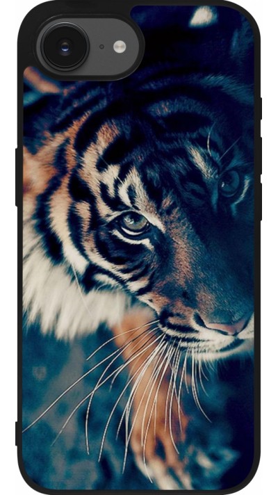iPhone 16e Case Hülle - Silikon schwarz Incredible Lion