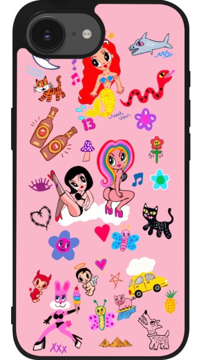 iPhone 16e Case Hülle - Silikon schwarz Karol G La Bichota Manana Sera Bonito