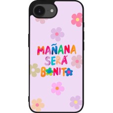 iPhone 17e / 16e Case Hülle - Silikon schwarz Karol G Manana sera bonito
